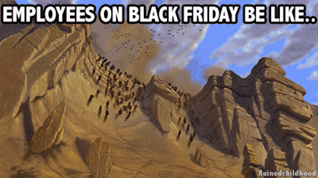 Black Friday Stampede GIF - Black Friday Stampede Employees On Black Friday Be Like GIFs