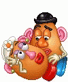 Mr Potatohead Mrs Potatohead GIF - Mr Potatohead Mrs Potatohead GIFs