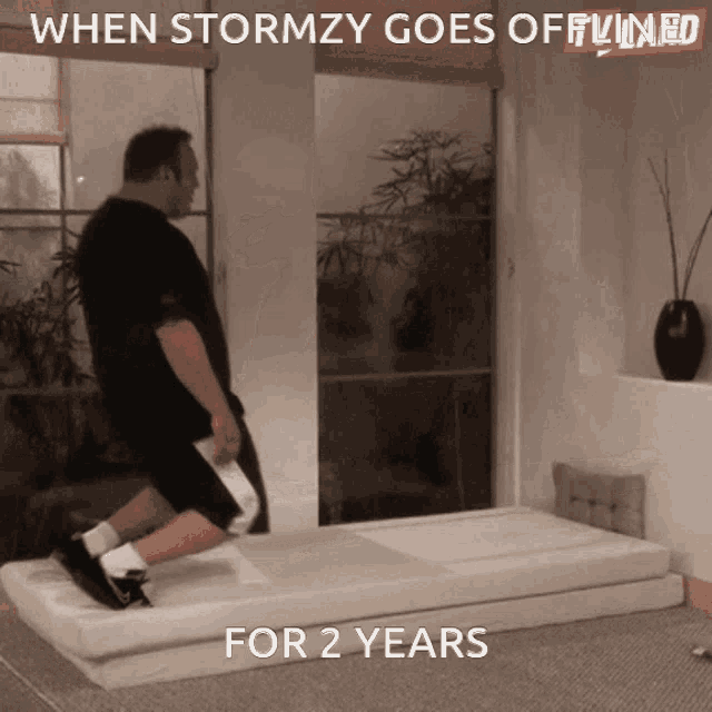 When Stormzy Goes Offline For Two Years Fall Asleep GIF - When Stormzy Goes Offline For Two Years Fall Asleep GIFs