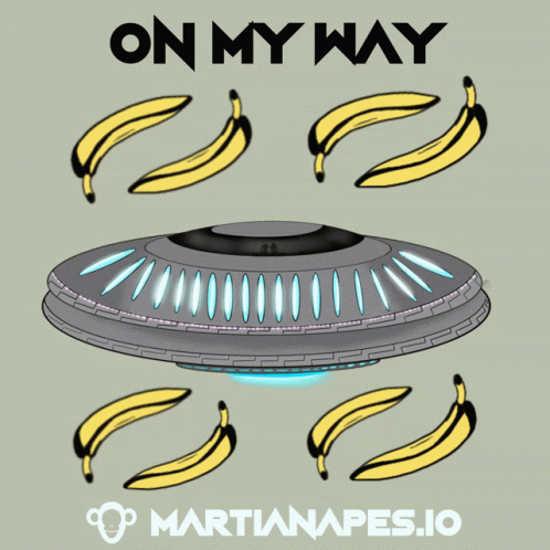 On My Way Omw GIF - On My Way Omw Martianapes GIFs