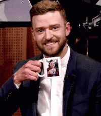 Justin Timberlake Coffee GIF