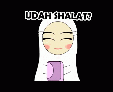 Udah Shalat GIF - Shalat Sholat Hijaber GIFs
