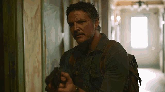 The Last Of Us Pedro Pascal GIF - The Last Of Us Pedro Pascal Bella Ramsey GIFs