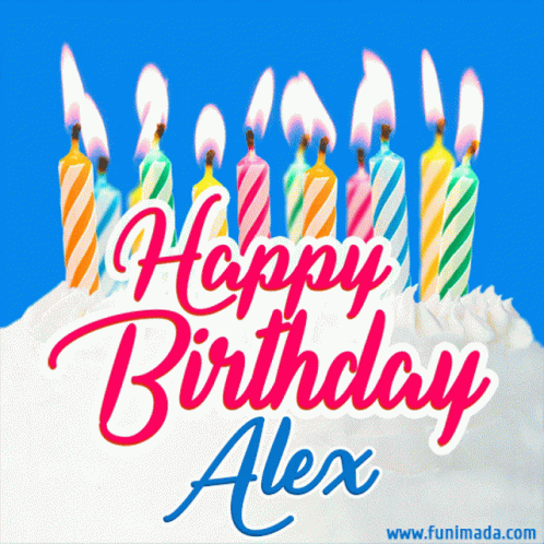 Alex Happy GIF - Alex Happy Birthday GIFs