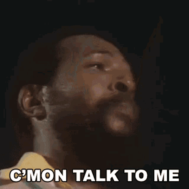 Cmon Talk To Me Marvin Gaye GIF - Cmon Talk To Me Marvin Gaye Whats Going On Song GIFs