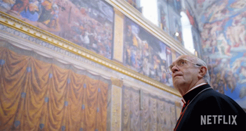 Looking Around Paintings GIF - Looking Around Paintings Amazed GIFs