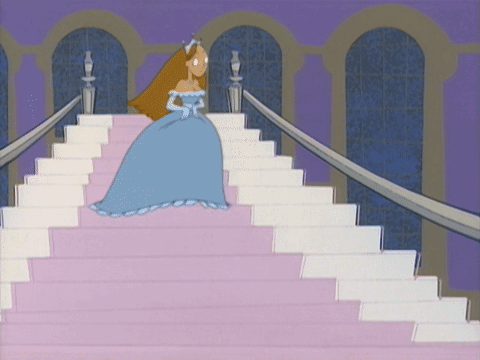 Cinderella Lost Shoe GIF - Cinderella Lost Shoe 2 Stupid Dogs GIFs