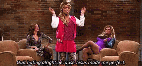 Jesus Made Me Perfect Haters GIF - Jesus Made Me Perfect Haters Jesus GIFs