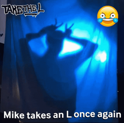 Mike L Mike Takes An L GIF - Mike L Mike Takes An L Laughing GIFs
