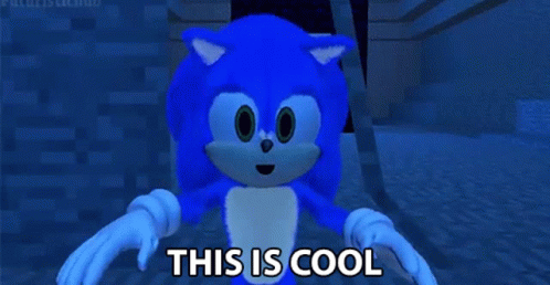 This Is Cool Sonic GIF - This Is Cool Sonic Cool GIFs
