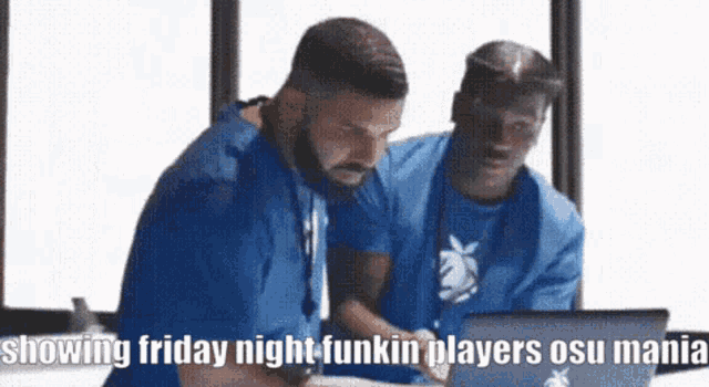 Friday Night Funkin Osu Mania GIF - Friday Night Funkin Osu Mania Showing GIFs