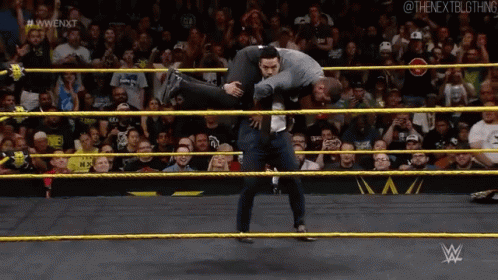 Hideo Itami Bobby Roode GIF - Hideo Itami Bobby Roode Wwe GIFs