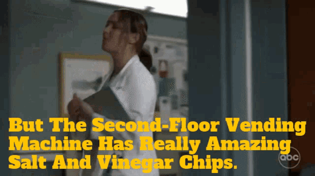 Greys Anatomy Jo Wilson GIF - Greys Anatomy Jo Wilson But The Second Floor Vending Machine GIFs