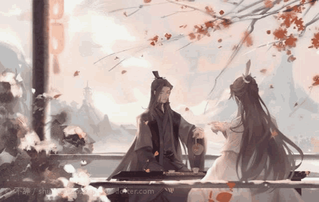 a man and a woman are sitting next to each other on a balcony under a tree .