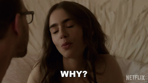 Why Emily Cooper GIF - Why Emily Cooper Lily Collins GIFs