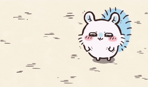 a cartoon drawing of a hedgehog standing next to a robot