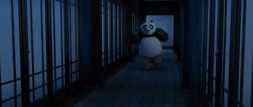 Kung Fu Panda Po GIF - Kung Fu Panda Po Tip Toe GIFs
