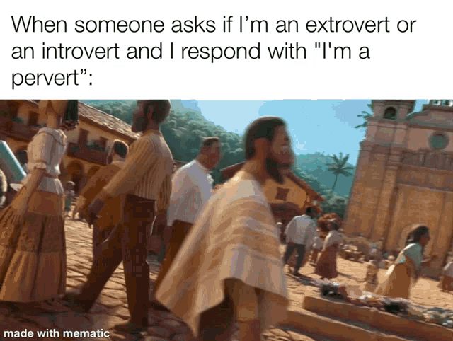 Meme Introvert GIF