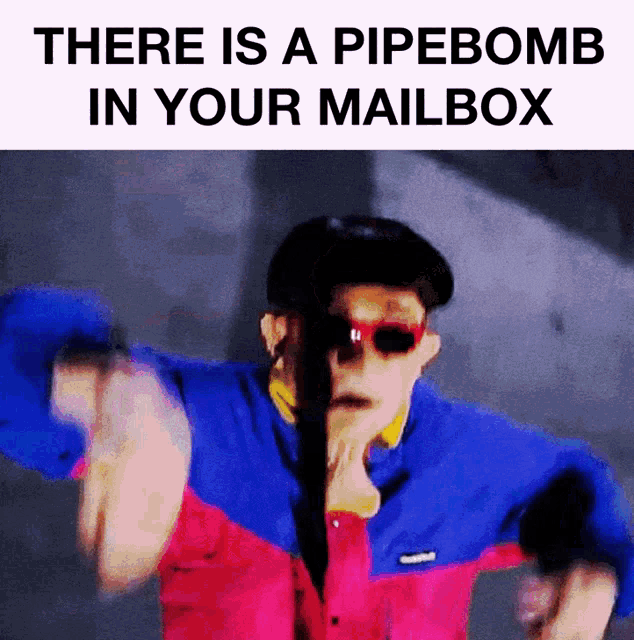 There Is A Pipebomb In Your Mailbox Pipe Bomb GIF - There Is A Pipebomb In Your Mailbox Pipe Bomb Mailbox GIFs