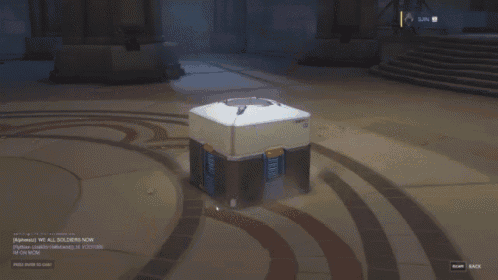 a box with a light coming out of it and the words we all solders now