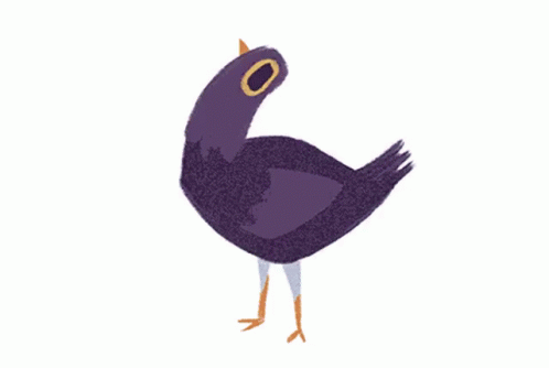 Pigeon Facebook GIF - Pigeon Facebook Purple GIFs
