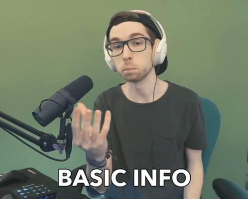 Basic Info Brandon Clement GIF - Basic Info Brandon Clement Basic Information GIFs