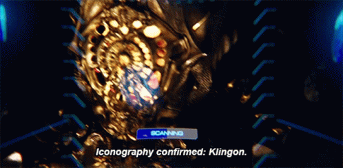 Iconography Confirmed Klingon Scanning GIF - Iconography Confirmed Klingon Scanning Star Trek Discovery GIFs