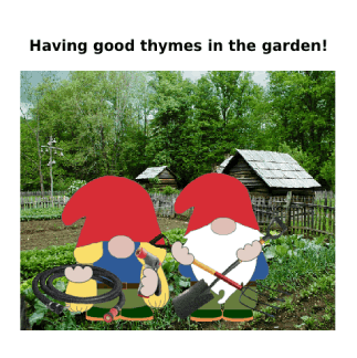 Garden Gnome Gardening GIF - Garden Gnome Gardening Animated Meme GIFs