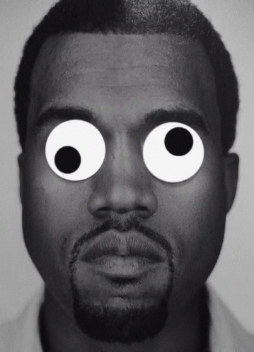 Kanye Kanye West GIF - Kanye Kanye West Googlyeyes GIFs
