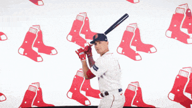 Enrique Hernandez Red Sox Home Run GIF - Enrique Hernandez Red Sox Home Run Go Sox GIFs