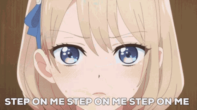Anime Step GIF - Anime Step Step On GIFs