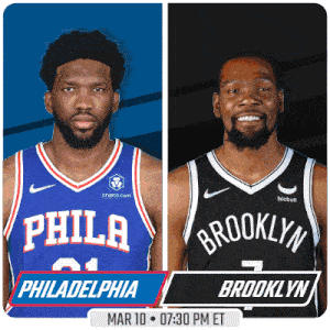Philadelphia 76ers Vs. Brooklyn Nets Pre Game GIF - Nba Basketball Nba 2021 GIFs