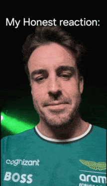 Fernando Alonso Mewing GIF - Fernando Alonso Mewing My Honest Reaction GIFs
