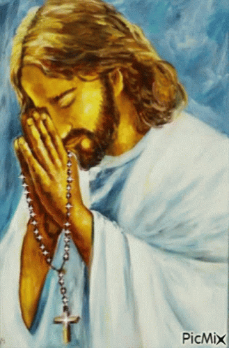 Jesus Christ Praying GIF