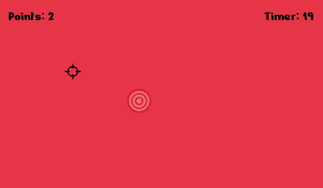 a red background with a timer of 16 and points of 5