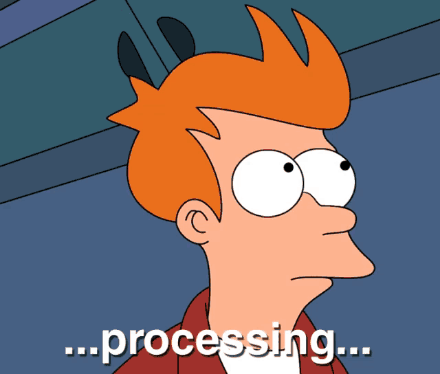 Futurama Processing GIF - Futurama Processing Thinking GIFs