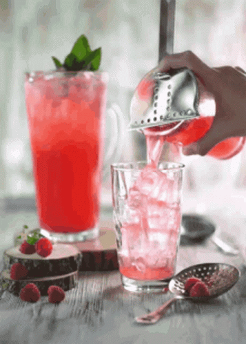 Strawberry Cocktail GIF - Strawberry Cocktail GIFs