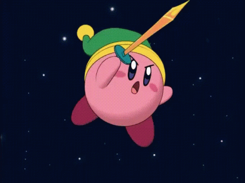 Sword Kirby Kirby Anime GIF - Sword Kirby Kirby Sword GIFs