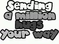 Hugs Sending A Million Hugs GIF