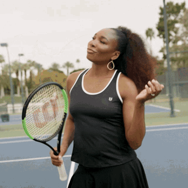 Venus Williams Tennis GIF - Venus Williams Tennis Happy Dance GIFs