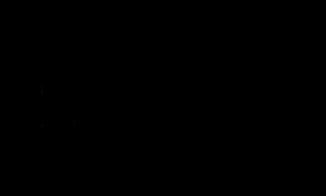 a white logo for ferrari on a black background