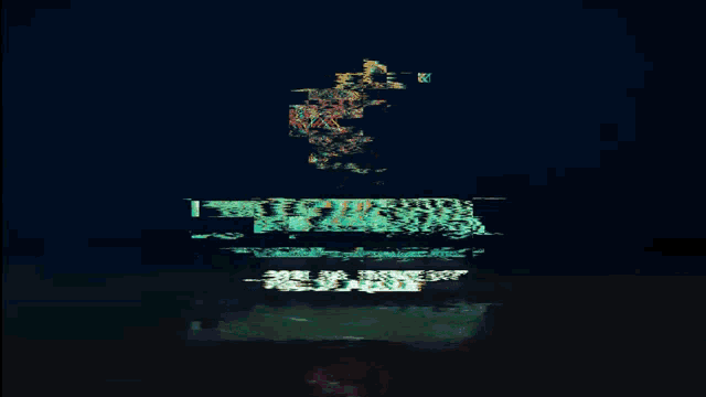 a computer screen with a glitch effect that says ' 2020 08 17 release ' at the top