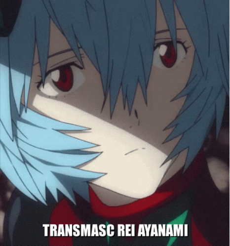 Transmasc Rei Ayanami Nge GIF - Transmasc Rei Ayanami Rei Ayanami Nge GIFs