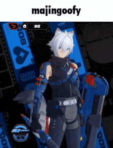 a screenshot of a video game that says majingoofy on the top