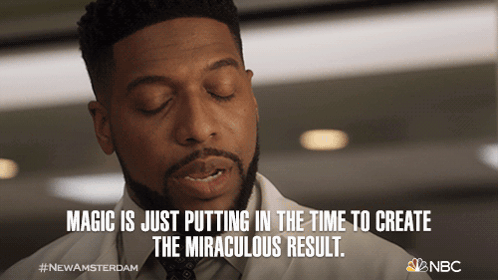 Magic Is Just Putting In The Time To Create The Miraculous Result Dr Floyd Reynolds GIF - Magic Is Just Putting In The Time To Create The Miraculous Result Dr Floyd Reynolds Jocko Sims GIFs