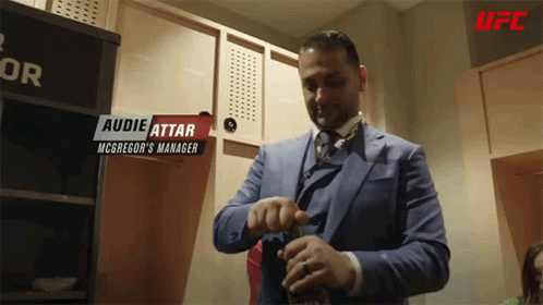 Let The Party Begin Audie Attar GIF - Let The Party Begin Audie Attar Ufc Brasil GIFs