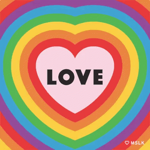 Pride Rainbow GIF - Pride Rainbow Love GIFs