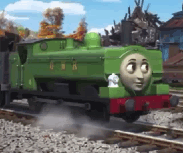 Duck The Great Western Engine Thomas And Friends GIF - Duck The Great Western Engine Thomas And Friends Thomas GIFs