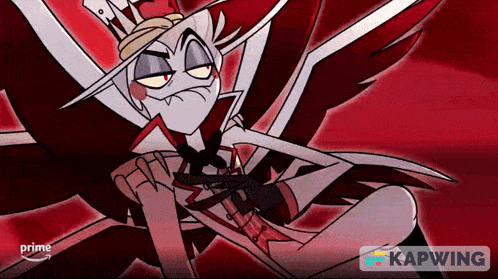 a picture of a cartoon character with the word kapwing on the bottom right