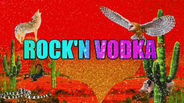 Rocknvodka Desert GIF - Rocknvodka Vodka Desert GIFs